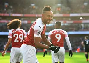 Aubameyang Scores Second Goal: Arsenal vs Burnley (2018-19)
