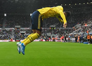 Newcastle United V Arsenal 2019-20 Prints: Aubameyang Scores the Winner: Newcastle United vs. Arsenal FC, Premier League 2019-20