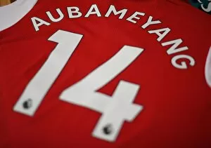 Arsenal v Southampton 2019-20 Collection: Aubameyang shirt 2 191123PAFC
