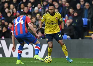 Crystal Palace V Arsenal 2019-20 Prints: Aubameyang vs. Kelly: Clash at Selhurst Park - Crystal Palace vs