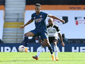 Aubameyang vs Odoi: Intense Battle at Craven Cottage - Fulham vs Arsenal, 2020-21 Premier League