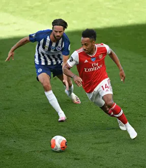 Aubameyang vs. Propper: Battle at the American Express Community Stadium - Brighton & Hove Albion vs. Arsenal FC, Premier League 2019-2020