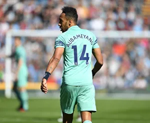 Burnley V Arsenal 2018-19 Prints: Aubameyang's Brilliance: Burnley vs. Arsenal, 2018-19 Premier League