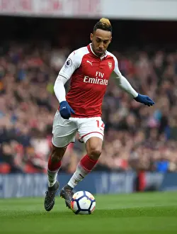 Arsenal V Stoke City 2017-18 Prints: Aubameyang's Brilliant Goal Secures Arsenal's Premier League Victory Over Stoke City