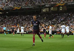 Aubameyang's Europa League Heroics: Arsenal Secure Semi-Final Victory over Valencia