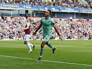 Aubameyang's First Goal: Arsenal Secures Victory at Burnley (2018-19)