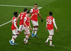 Arsenal V Eintracht Frankfurt 2019-20 Prints: Aubameyang's Goal: Arsenal's Europa League Victory Over Eintracht Frankfurt