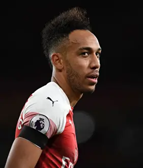 Arsenal V Fulham 2018-19 Prints: Aubameyang's Goal Secures Arsenal's Premier League Win Against Fulham
