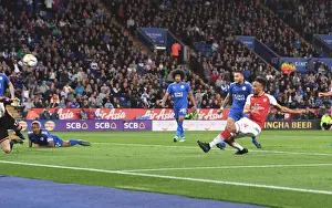 Aubameyang's Strike: Arsenal Secure Victory Over Leicester City in Premier League Clash (2017-18)