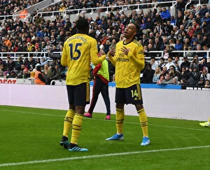 Images Dated 11th August 2019: Aubameyang's Strike: Arsenal Triumph Over Newcastle United in Premier League Clash