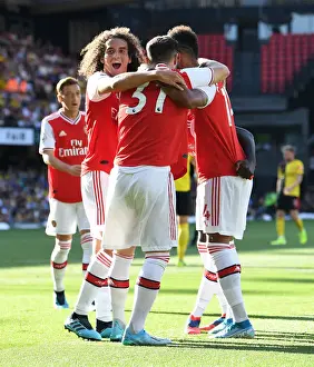Aubameyang's Strike: Arsenal's Victory Over Watford in the 2019-20 Premier League