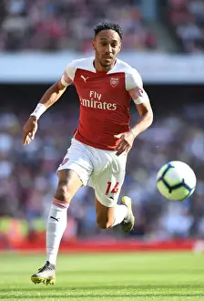 Arsenal V Crystal Palace 2018-19 Prints: Aubameyang's Thrilling Goal Secures Arsenal's Victory Over Crystal Palace