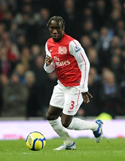 Arsenal V Aston Villa - FA Cup 2011-12 Prints: Bacary Sagna: In Action for Arsenal against Aston Villa, FA Cup 2011-12
