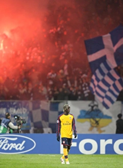 Bacary Sagna in Action: Arsenal vs. Dynamo Kiev, UEFA Champions League, 2008
