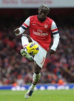 Bacary Sagna in Action: Arsenal vs. Queens Park Rangers, Premier League 2012-13