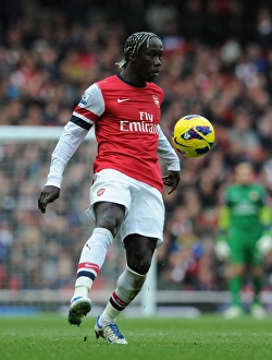 Arsenal V Queens Park Rangers 2012-13 Prints: Bacary Sagna in Action: Arsenal vs. Queens Park Rangers (2012-13)