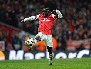 Bacary Sagna in Action: Arsenal vs. FC Bayern Munich, UEFA Champions League 2012-13