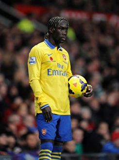 Manchester United V Arsenal 2013-14 Prints: Bacary Sagna in Action: Arsenal vs. Manchester United, Premier League 2013-14