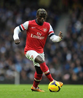 Manchester City V Arsenal 2013-14 Prints: Bacary Sagna in Action: Arsenal vs. Manchester City, Premier League 2013-14