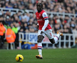 Newcastle United V Arsenal 2013-14 Prints: Bacary Sagna in Action: Arsenal vs. Newcastle United, Premier League 2013-14