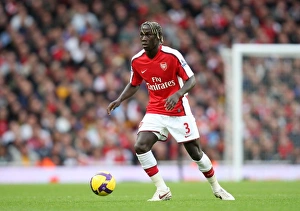 Bacary Sagna in Action: Arsenal vs Aston Villa, 0:2 Loss, Barclays Premier League, Emirates Stadium, 15/11/08