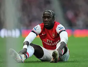 Bacary Sagna in Action: Arsenal vs West Bromwich Albion, Premier League 2012-13