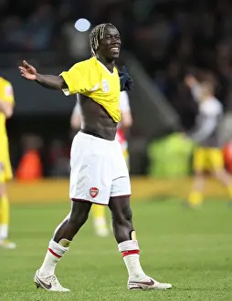 Bacary Sagna in Action: Arsenal's 4-0 FA Cup Victory over Cardiff City, Emirates Stadium, 2009