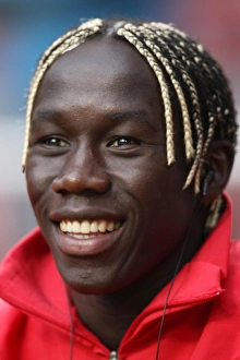 Framed Print : Bacary Sagna in Action: Arsenal's Win Against Ajax, Amsterdam Tournament 2008 (2:3) Framed Print : Bacary Sagna in Action: Arsenal's Win Against Ajax, Amsterdam Tournament 2008 (2:3)
