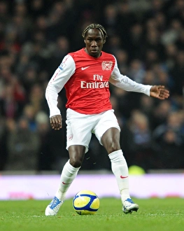 Arsenal V Aston Villa - FA Cup 2011-12 Prints: Bacary Sagna: In Action Against Aston Villa in FA Cup 2011-12