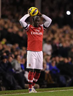 Everton V Arsenal 2012-13 Prints: Bacary Sagna in Action: Everton vs Arsenal, Premier League 2012-13