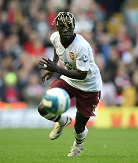 Bacary Sagna in Action: Liverpool 1:1 Arsenal, Barclays Premier League