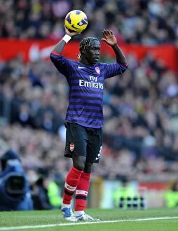 Images Dated 3rd November 2012: Bacary Sagna in Action: Manchester United vs. Arsenal, Premier League 2012-13