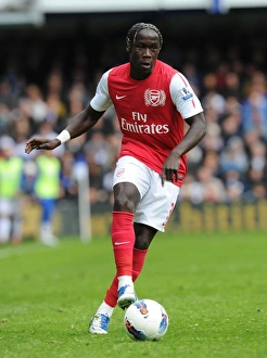 Bacary Sagna in Action: Queens Park Rangers vs. Arsenal, Premier League 2011-12