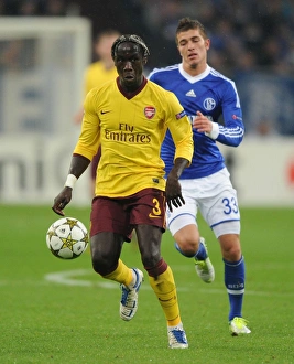 Bacary Sagna in Action: Schalke 04 vs. Arsenal FC, UEFA Champions League (2012)