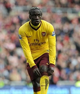 Images Dated 9th February 2013: Bacary Sagna in Action: Sunderland vs. Arsenal, Premier League 2012-13