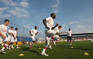 Burgenland XI v Arsenal Gallery: Bacary Sagna (Arsenal)