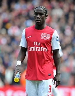 Bacary Sagna (Arsenal). Arsenal 0: 0 Chelsea. Barclays Premier League. Emirates Stadium, 21 / 4 / 12