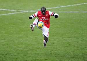 Arsenal V Swansea - FA Cup 3rd Rd Replay 2012-13 Prints: Bacary Sagna (Arsenal). Arsenal 1: 0 Swansea City