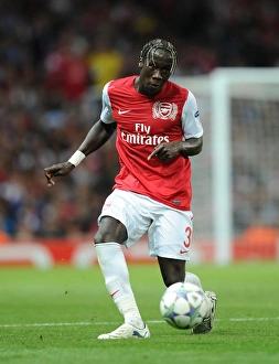Arsenal V Udinese 2011-12 Prints: Bacary Sagna (Arsenal). Arsenal 1: 0 Udinese
