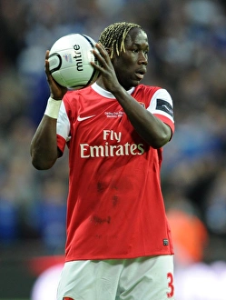 Bacary Sagna (Arsenal). Arsenal 1: 2 Birmingham City. Carling Cup Final