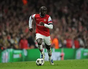 Bacary Sagna (Arsenal). Arsenal 1: 3 Bayern Munich. UEFA Champions League. Round of 16, 1st Leg