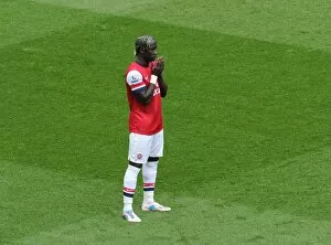 Images Dated 28th April 2013: Bacary Sagna (Arsenal). Arsenal 1: 1 Manchester United. Barclays Premier League. Emirates Stadium