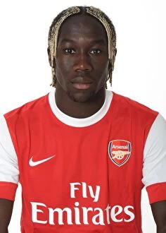 1st Team Player Images 2010-11 Collection: Bacary Sagna (Arsenal). Arsenal 1st team Photocall and Membersday. Emirates Stadium