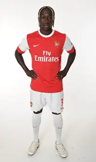 Bacary Sagna (Arsenal). Arsenal 1st team Photocall and Membersday. Emirates Stadium