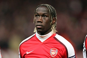 Bacary Sagna (Arsenal). Arsenal 2: 2 Barcelona. UEFA Champions League. Quarter Final