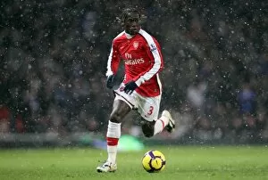 Images Dated 9th January 2010: Bacary Sagna (Arsenal). Arsenal 2: 2 Everton. Barclays Premier League. Emirates Stadium