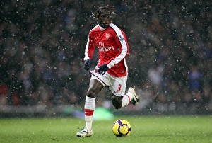 Arsenal v Everton 2009-10 Gallery: Bacary Sagna (Arsenal). Arsenal 2: 2 Everton. Barclays Premier League. Emirates Stadium
