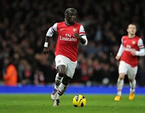 Images Dated 30th January 2013: Bacary Sagna (Arsenal). Arsenal 2: 2 Liverpool. Barclays Premier League