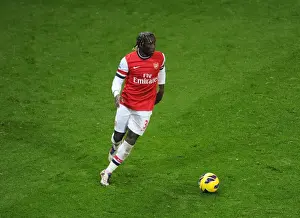 Arsenal V West Ham United 2012-13 Prints: Bacary Sagna (Arsenal). Arsenal 5: 1 West Ham United
