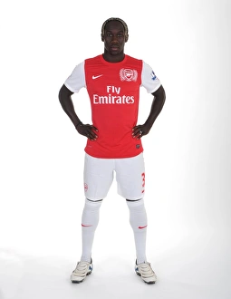 Bacary Sagna (Arsenal). Arsenal Photocall, Emirates Stadium, Arsenal Football Club Bacary Sagna (Arsenal). Arsenal Photocall, Emirates Stadium, Arsenal Football Club